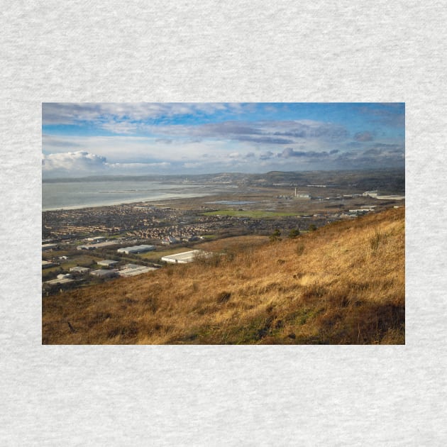 Port Talbot from Mynydd Dinas - 2014 by SimplyMrHill